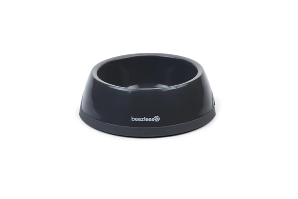 Beeztees Köpek Mama Su Kabı, Plastik, Antrasit, 600ml