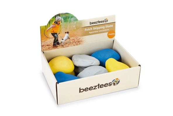 Beeztees Köpek Oyuncağı, Yüzen, Taş Şeklinde, Kauçuk, Çeşitli Renklerde, 8-9,5cm - Resim 3