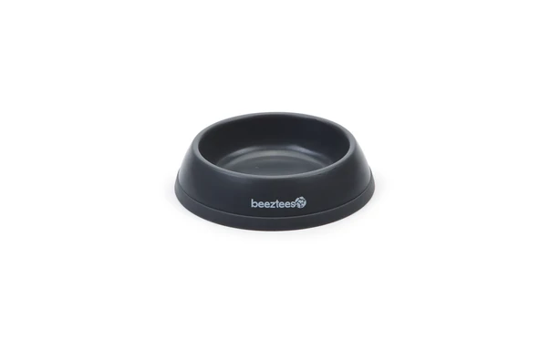 Beeztees Kedi Mama Su Kabı, Plastik, Antrasit 14,5cm