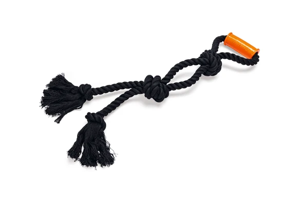Beeztees Köpek Oyuncağı, Diş İpi, TPR Tutamaçlı, Siyah, 60x13x7cm, 390gr ürün görseli