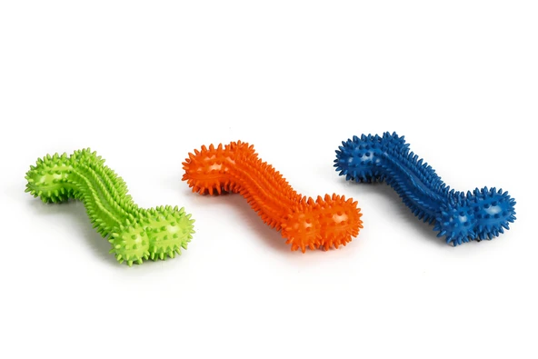 Beeztees Köpek Oyuncağı, Diş Temizleme ve Masaj, Kauçuk, Çeşitli Renklerde, 17x7x3,5cm ürün görseli