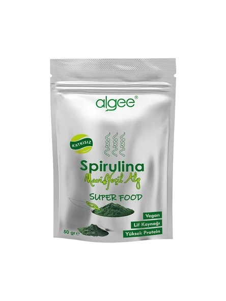 ALGEE SPİRULİNA TOZ 50 GR ürün görseli 1