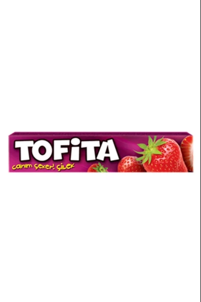 Kent Tofita Çilek Ar Ml Toffee Şeker 47 Gr