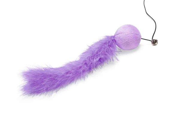 Beeztees Kedi Oltası, Zilli, Peluş Top ve Kuyruk, - Resim 10