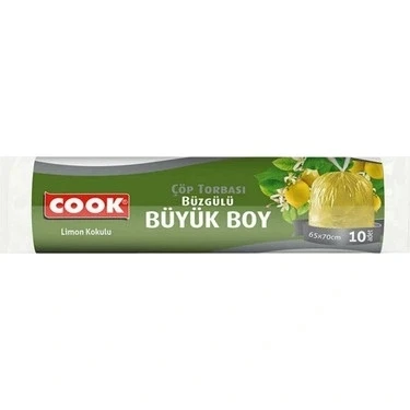Cook Kokulu Çöp Torbası Büyük Boy