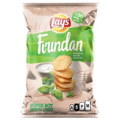 Lays Yoğurt Mevsim Yeşillikleri Süper 104 Gr