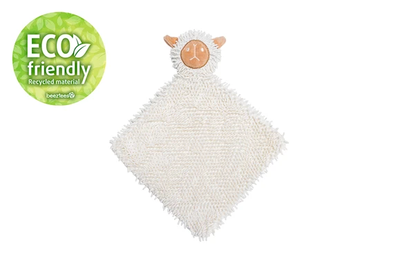 Beeztees Yavru Köpek Oyuncağı, Peluş, Beyaz, 37x28x4cm - Resim 7