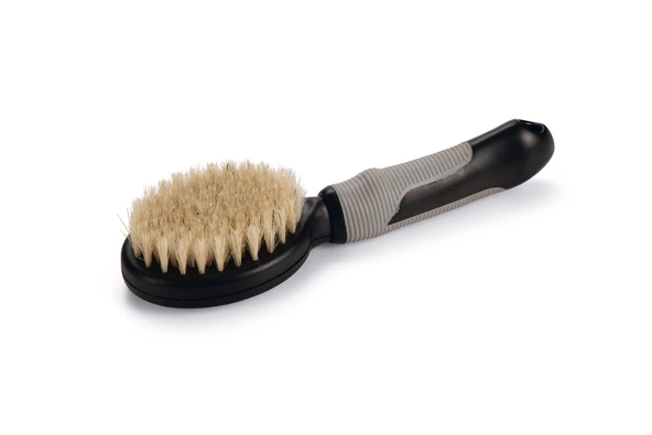 Beeztees Kısa ve Uzun Tüylü Kedi Fırçası, Siyah Gri, 21cm