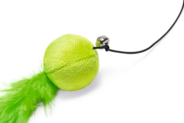 Beeztees Kedi Oltası, Zilli, Peluş Top ve Kuyruk, - Resim 6