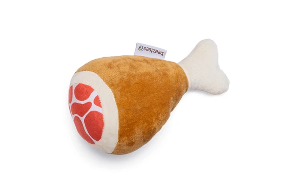 Beeztees Köpek Oyuncağı, But, Peluş, Kahverengi, 22x11,5x10cm ürün görseli