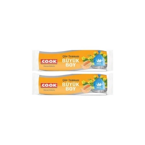 Cook Kokulu Çöp Torbası Büyük Boy