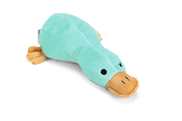 Beeztees Köpek Oyuncağı, Sesli, Ördek, Peluş, Turkuaz, 32x20x9cm ürün görseli