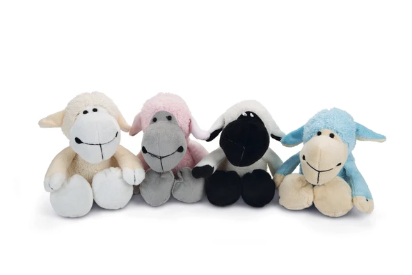 Beeztees Köpek Oyuncağı, Sesli, Koyun, Peluş, Çeşitli Renklerde, 20x15,5x11cm ürün görseli