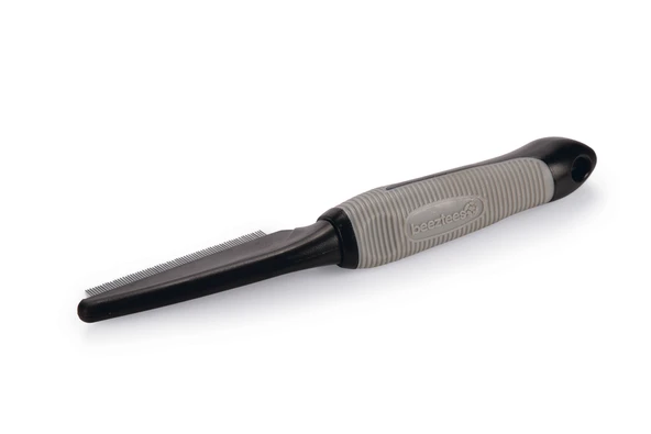 Beeztees Pire Temizleme Tarağı, Siyah, L, 21cm - Resim 2