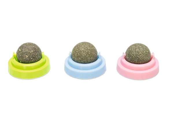 Beeztees Kedi Oyuncağı, Kediotu Topları, 3 Adet, 5x5x4cm ürün görseli