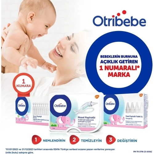 Otribebe Nazal Aspiratör Yedek Ucu 10 Adet