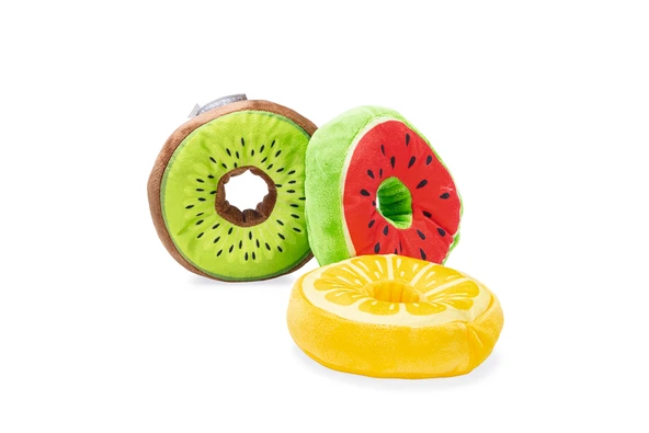 Beeztees Köpek Oyuncağı, Donut, Peluş, Çeşitli Renklerde, 12x12x5cm - Resim 9