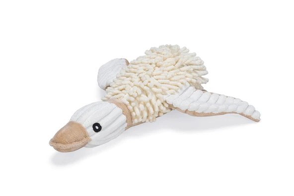 Beeztees Köpek Oyuncağı, Ördek, Peluş, Beyaz, 33x33x9cm ürün görseli