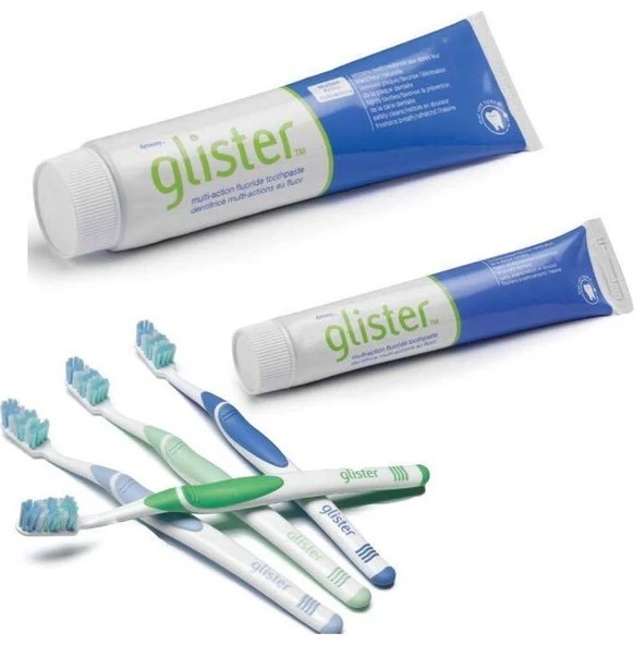 AMWAY GLİSTER  DİŞ MACUNU VE DİŞ FIRÇASI