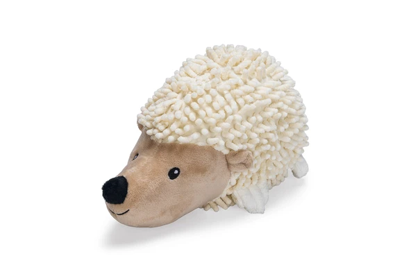 Beeztees Köpek Oyuncağı, Kirpi, Peluş, Beyaz, 26x14x15cm ürün görseli