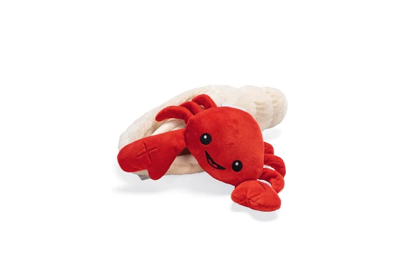 Beeztees Köpek Ödül Saklama Oyuncağı, Sesli, Istakoz, Peluş, Kırmızı, 31x20x7cm ürün görseli