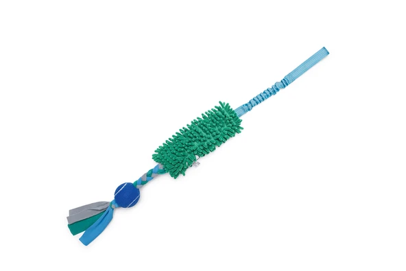 Beeztees Köpek Oyuncağı, Tut Getir Tenis Toplu, Peluş, Mavi-Yeşil, 90x10x6cm - Resim 10