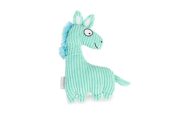 Beeztees Köpek Oyuncağı, Sesli, At, Kadife, Mavi, 23x13x4cm ürün görseli