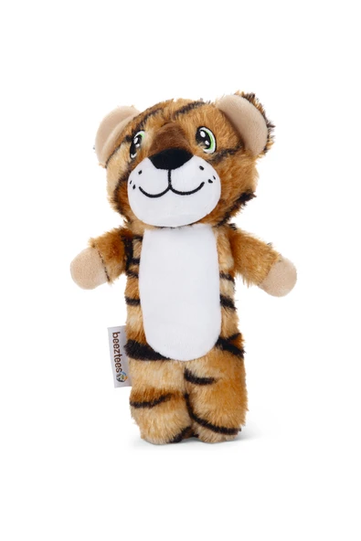 Beeztees Köpek Oyuncağı, Sesli, Kaplan, Peluş, Kahverengi, 23x10x4cm ürün görseli