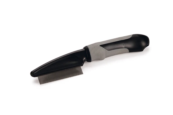 Beeztees Pire Temizleme Tarağı, Siyah, L, 21cm ürün görseli