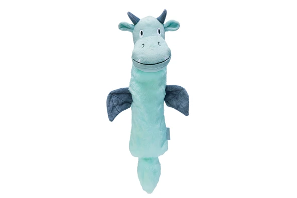 Beeztees Yavru Köpek Oyuncağı, Dragon, Peluş, Gri, 45x24,5x6cm