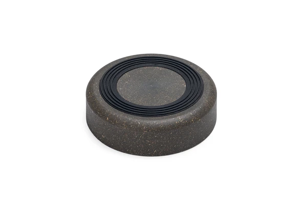 Beeztees DBL Kedi Mama Su Kabı, Bambu, Antrasit 12cm, 250ml - Resim 4