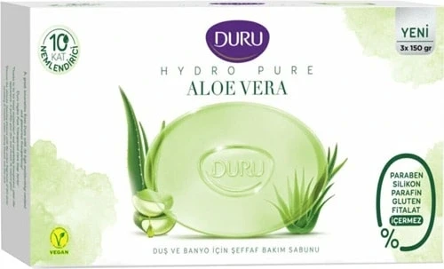 Duru Hydro Pure Sabun 450  Gr Aloe Vera 3lü Avantaj Paket