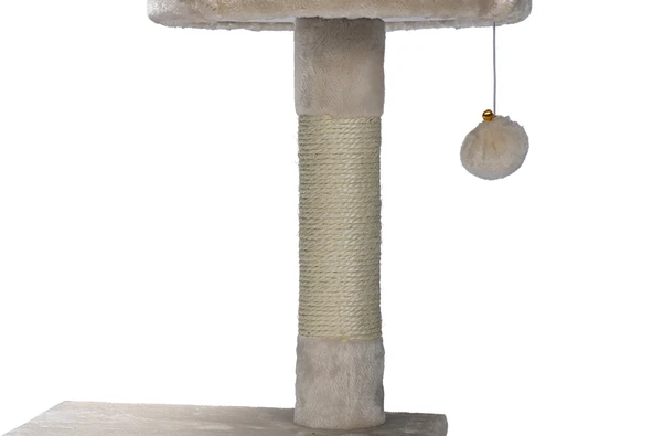 Beeztees Kedi Tırmalama, Krem, 35x35x82cm - Resim 7