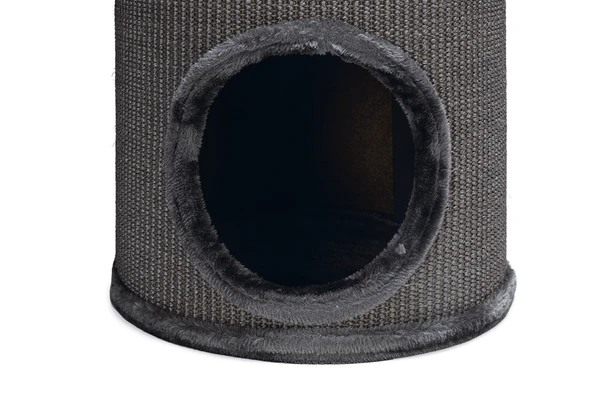 Beeztees Kedi Tırmalama ve Oyun Evi, Gri, 37x70cm - Resim 3