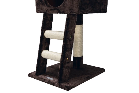 Beeztees Kedi Tırmalama, Kahvrerengi, 40x35x82x110cm - Resim 5