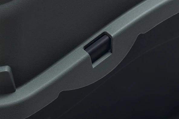 Beeztees Kapalı Kedi Tuvaleti, Koku Filtreli, Antrasit Koyu Mavi, 57x39x41cm - Resim 7