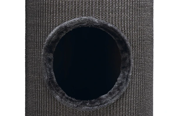 Beeztees Kedi Tırmalama ve Oyun Evi, Gri, 37x70cm - Resim 7