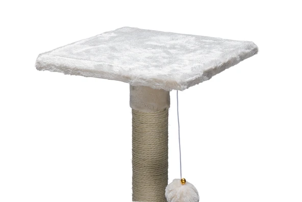 Beeztees Kedi Tırmalama, Krem, 40x35x82x110cm - Resim 8