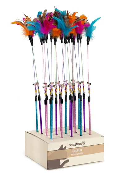 Beeztees Kedi Oltası, Ucu Tüylü-10cm, 50cm - Resim 5