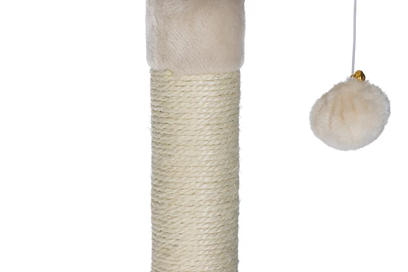 Beeztees Kedi Tırmalama, Krem, 35x35x82cm - Resim 6