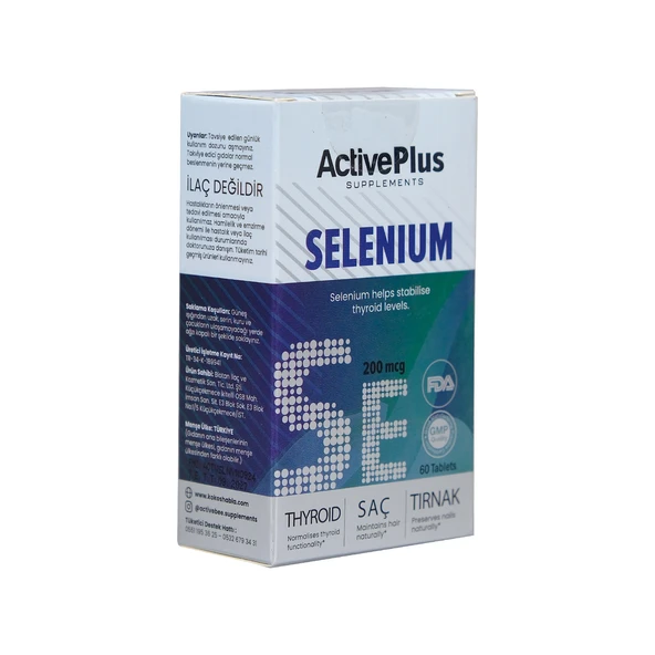 Actıve Plus Selenyum 60 Tab.
