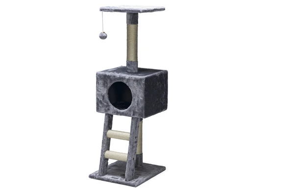 Beeztees Kedi Tırmalama, Gri, 40x35x82x110cm