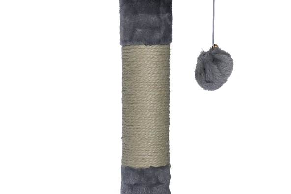 Beeztees Kedi Tırmalama, Gri, 35x35x82cm - Resim 10