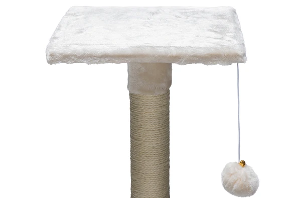 Beeztees Kedi Tırmalama, Krem, 40x35x82x110cm - Resim 4