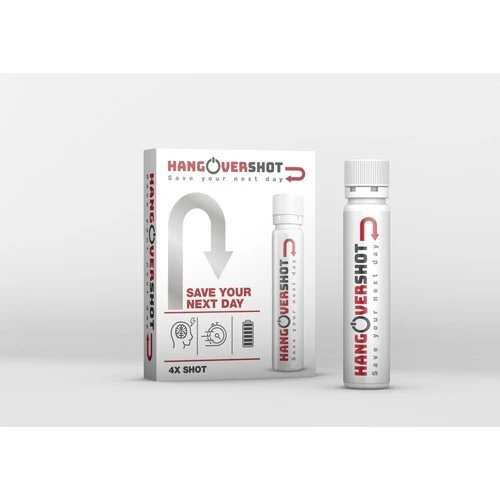 Hangovershot Save Your Next Day 25 Ml 4 Shot