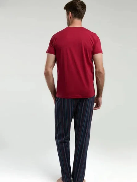 Arnetta Erkek Battal Kısa Kol Pijama Takım  3352 - 3