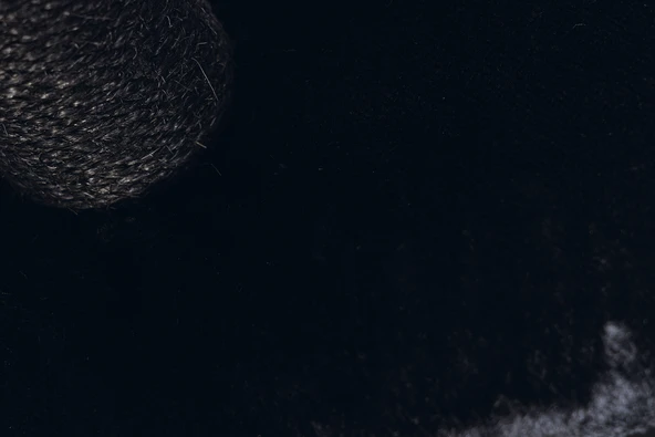 Beeztees Kedi Tırmalama ve Oyun Evi, Siyah/Gri, 50x50x120cm - Resim 12