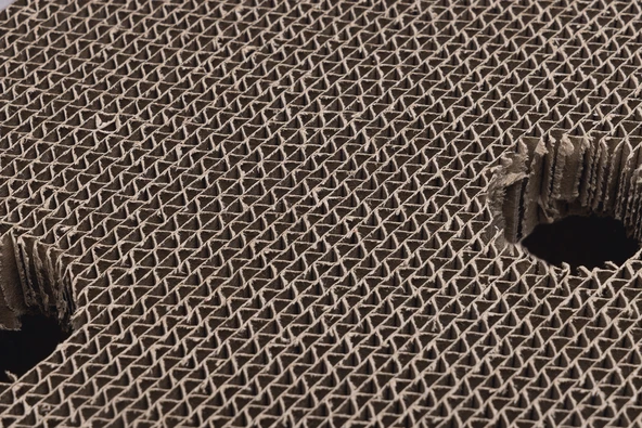 Beeztees Yavru Kedi Karton Tırmalama ve Oyuncağı, 25x42x10cm - Resim 10