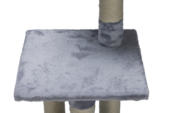 Beeztees Kedi Tırmalama, Gri, 35x35x82cm - Resim 5