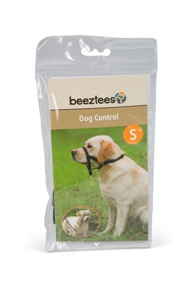 Beeztees Köpek Eğitim Tasması, Baş Kontrollu, Siyah, S - 2